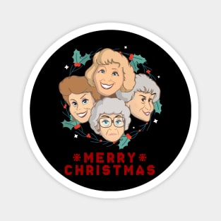 Christmas golden girls Magnet